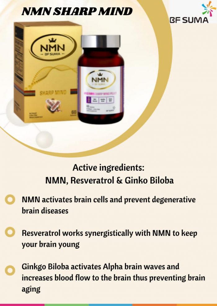 BF Suma NMN Sharp Mind for Brain DNA Repair