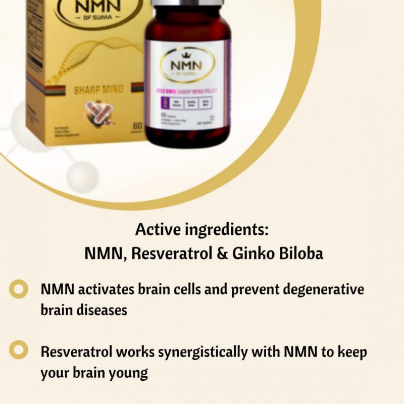 BF Suma NMN Sharp Mind for Brain DNA Repair
